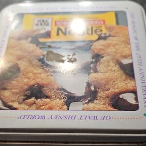 Nestle Cookie Tin with Disney Characters